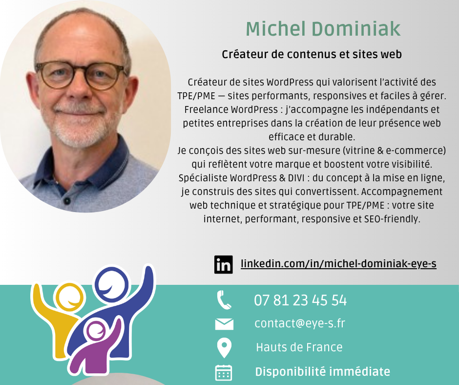 Fiche Talent Tremplin Cadres hdf - Michel Dominiak
