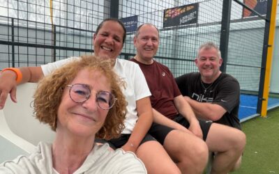 Retour sur une séance de padel avec les adhérents de Tremplin Cadres hdf.