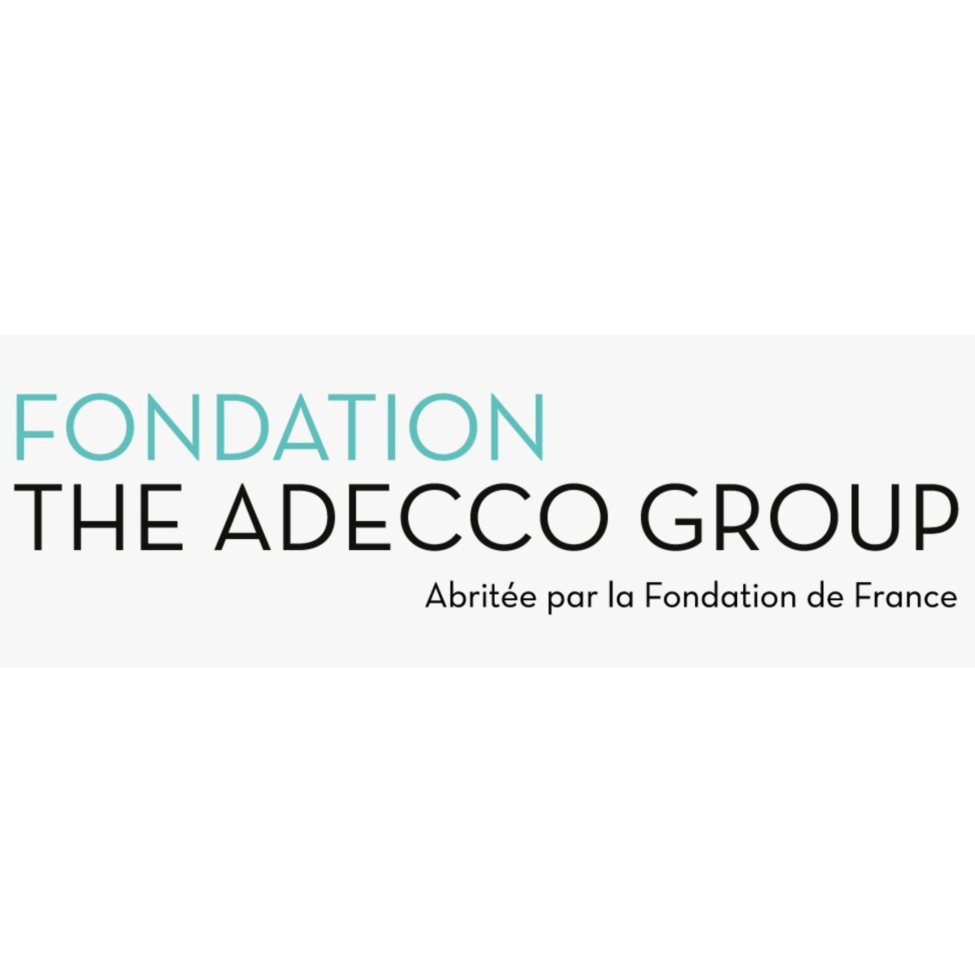 Logo Fondation The Adecco Group Logo Fondation The Adecco Group